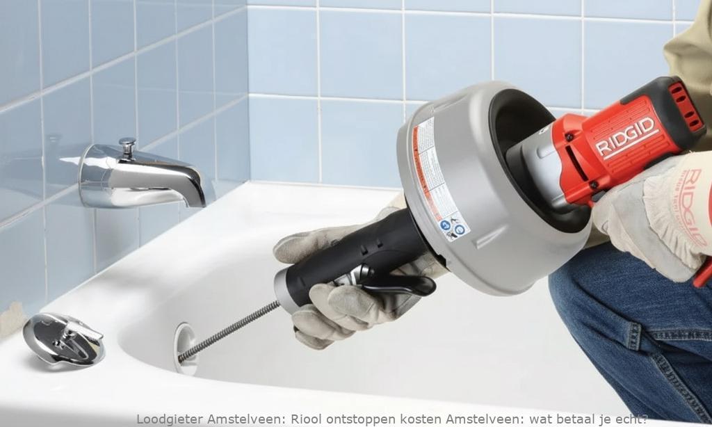 Riool Ontstoppen Kosten Amstelveen